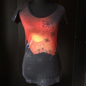 Cirque Du Soleil Women’s Black Short Sleeve Tee Shirt